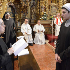 Marta González Combroneiro, de 19 años, ya forma parte de comunidad Benedictina.