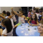 Los niños fueron también protagonistas de la feria en la que se celebraron varios talleres infantile