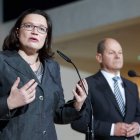 Nahles relevará a Schulz al frente del SPD. JEON
