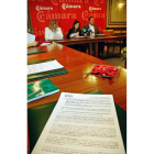 Rueda de prensa de ATA en Valladolid.
