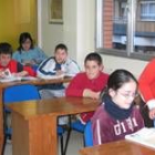 Una de las aulas del nuevo centro educativo inaugurado ayer