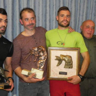 Fernando González, Ricardo Oriz, Pedro Pinillas, Miguel Fierro y Rafael Álvarez, cuadro de honor. M.C. CHARREAU