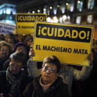 Manifestación en el Día Contra la Violencia Machista celebrada en Madrid en el 2013.