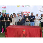 Foto de familia del torneo Aspace León-Jorge D’Alessandro.