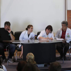 Miembros de la Junta de Personal del Área de Salud del Bierzo, en imagen de archivo. L. DE LA MATA