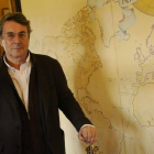 El escritor leonés Andrés Trapiello, durante la presentación de su nuevo libro en Sevilla.