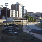 El sector de la estación se encuentra ahora como una escollera a la espera de las obras previstas. MARCIANO PÉREZ