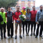 La prueba se disputó bajo una intensa lluvia.