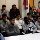 Los trabajadores y la plantilla de la Cultural recibieron un taller de formación en comunicación por Jaime Aznar.