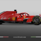 El nuevo Ferrari SF71H.