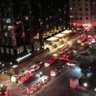 Incendio del hotel de Trump en Manhattan.