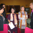 La dirección de Cruz Roja, en la cena benéfica.