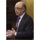 El ministro de Hacienda, Cristóbal Montoro.