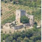 El castillo de los Marqueses de Villafranca, en Corullón.