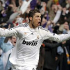 Cristiano Ronaldo celebra un gol conseguido esta temporada.