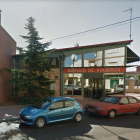Exterior de la estación de autobuses de Santa María del Páramo