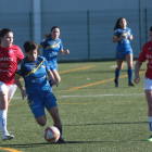 Las leonesas solventaron con victoria su partido. FERMÍN GRANDA