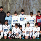 Formación del equipo de la Cultural B que milita en el grupo 2 de la 2.ª División Alevín.