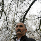 Gonzalo Díaz González, fotografiado la semana pasada en un parque de León