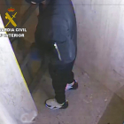 Grabación de una cámara de seguridad de uno de los robos  SUBDELEGACIÓN DEL GOBIERNO