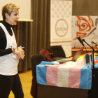 Ana María Ayuso, madre de una niña transexual y activista de Chrysallis. FERNANDO OTERO