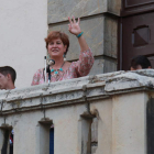 La concejala de Cultura, Margarita Torres, durante el pregón.