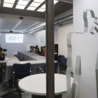 Uno de los cursos de empleo a ex trabajadores de Vestas. JESÚS F. SALVADORES