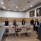 Reunión de ayer entre Ayuntamiento y club de salvamento. DL
