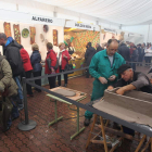 Algunas de las escenas típicas del Magosto y Mercado Tradicional de Páramo. L. DE LA MATA / ANA F. BARREDO