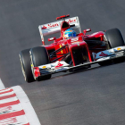 Alonso confía en que en Brasil la suerte esté de su parte.