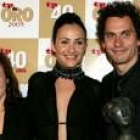 Los tres protagonistas de la serie «Aída», líder de audiencia en su franja horaria