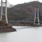 Embalse de Barrios de Luna en una imagen tomada hace unos meses.