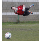 Jorge Palatsí en un entrenamiento.