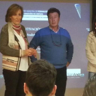 La directora del IES y técnicos del Cemfe impartieron la clase.