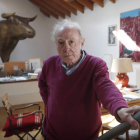 El polifacético artista Eduardo Arroyo. JESÚS F. SALVADORES
