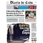 Portada del 1 de diciembre en la que la publicidad ‘rompe’ la página 1 y deja ver el contenido de la 3
