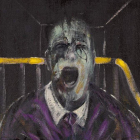 Detalle de la obra ‘Estudio de una cabeza’, de Francis Bacon.