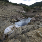 Obras en uno de los cauces de arroyos sobre los que interviene Adif para evitar fugas