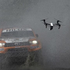 El Toyota de Ronan Chabot, durante la disputa del prólogo del rali Dakar.