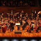 Imagen del concierto de Navidad que la Orquesta Sinfónica Odón Alonso-Ciudad de León ofreció el año pasado.