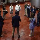 Al acto de ayer acudieron periodistas de la Comunidad.