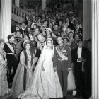 Boda del rey Juan Carlos I con la reina Sofia de Grecia en Atenas, el 14 de mayo de 1962. ARCHIVO