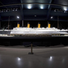 La gran maqueta del barco que incluye la muestra. SALVADOR SAS
