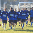 El partido de Amorebieta ya está olvidado y la Deportiva trabaja para ganar al Palencia.