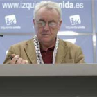 El coordinador general de IU, Cayo Lara.