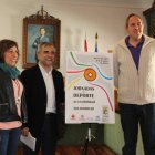 Carmen González, José Miguel Palazuelo y José Ignacio Salgado. A.V.