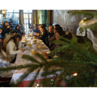 Los integrantes del equipo de gobierno desayunaron ayer con la prensa local.