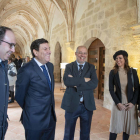 Francisco Igea con Ana Carlota Amigo, Luis Fuentes, Carlos Fernández Carriedo y Víctor Alonso.