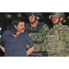 El narcotraficante Joaquín «el Chapo» Guzmán tras ser capturado y trasladado a EE UU para ser juzgado. MARIO GUZMÁN