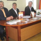 Héctor Luis Suárez, Ramiro Arredondas, Joaquín Alonso y Ana Fe Astorga durante la presentación